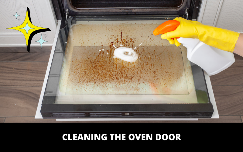 Cleaning the Oven Door