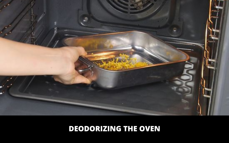Deodorizing the Oven